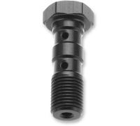 TRW DOUBLE BANJO BOLT, M10X1.00 BREMBO, ALUMINIUM, BLACK MCH961S