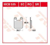 TRW MCB535EC Brake pad set