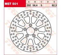 TRW Brake Discs, Rear – Type Approved, Fixed