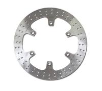 TRW Lucas Brake Disc MST206 296mm Front Set Silver