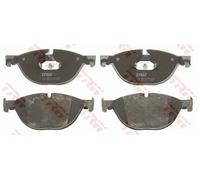 TRW Front Brake Pad Set for BMW 535 i Touring N55B30A 3.0 June 2010 to June 2017