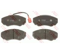 TRW Front Brake Pad Set for Citroen Relay XU10J2 2.0 April 2002 to April 2006
