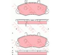 Brake Pads Set Front GDB1572 TRW 1134158 1301589 1074971 92VB2K021AE 21470 New
