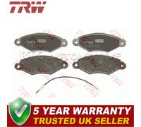TRW Front Brake Pads Set Fits Renault Kangoo 1997- Nissan Kubistar 2003-