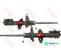 2x Shock absorber Front Axle Top pin JGM1094T TRW for VOLVO XC90 I