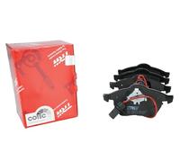 TRW GDB1307 Brake Pad Set of 4 for Volkswagen Passat B6 (3C2) 2005-2011 Front Axle and other vehicles