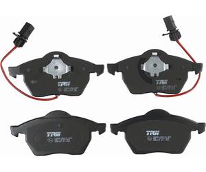 TRW GDB1307 Brake Pad Set of 4 for Volkswagen Passat B6 (3C2) 2005-2011 Front Axle and other vehicles