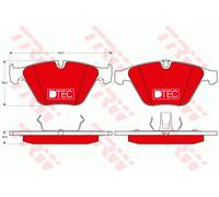 TRW GDB1498DTE Brake Pad Set, disc brake for BMW,BMW (BRILLIANCE)