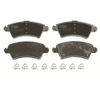 TRW GDB1501 Brake pad set