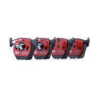 TRW DTEC COTEC Brake pad set GDB1530DTE prepared for wear warning indicator BMW: X3, 5 Saloon, 3 Coupe
