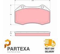 TRW GDB1606 Brake Pad Set For Disc Front 70.6mm Height Fits Renault Clio Megane