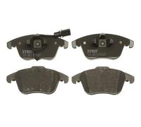 TRW GDB1814 Brake Pad Set of 4 Compatible for Audi A4 Saloon (8K2, B8) 2007-2015 Front Axle and Other Vehicles