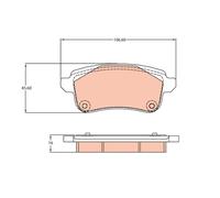 Fits TRW GDB2136 HAM PADS. ⭐UK Stock⭐