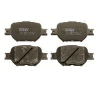 Brake Pad Set, disc brake TRW GDB3316 for TOYOTA PREMIO (_T24_) 2 2001-2007