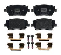 TRW GDB3332 Brake Pad Set of 4 for Nissan March (K12) 2002-2010 Front Axle and other vehicles