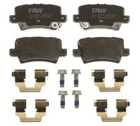 TRW GDB3408 Brake Pad Set of 4 for Honda Civic VIII Hatchback (FN, FK) 2005-2012 Rear Axle and Other Vehicles