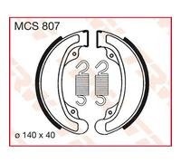 Trw Honda Cb 250 N Euro 81 Rear Brake Shoe Black