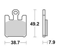 Trw Hyper-carbon Racing Kawasaki Zx10r 1000 Ninja 05 Front Brake Pads Clear