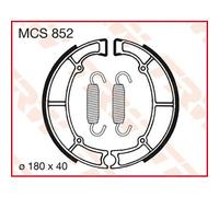 Trw Kawasaki En 450 Ltd 454 86 Rear Brake Shoe Black