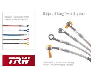 TRW Lucas Banjo bolt short M10 x 1,0 Brembo, silver, silver