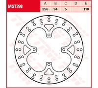 TRW MST398 Brake disc