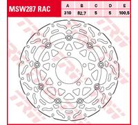 TRW Racing front brake discs, with ABE FRONT, MSW287RAC FLOATING