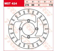 TRW Lucas Brake Discs MST424, FIXED