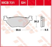 TRW Lucas Brake lining MCB731