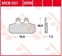 FERODO FDB438EF Brake pad set