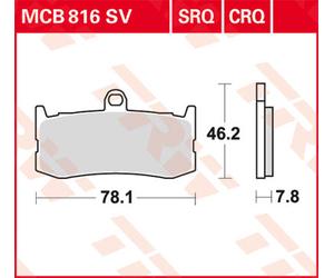 TRW Lucas Fastening set with sleeves, corrugated discs