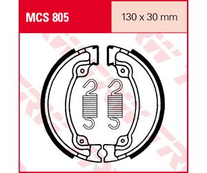 TRW Lucas MCS805 brake shoes