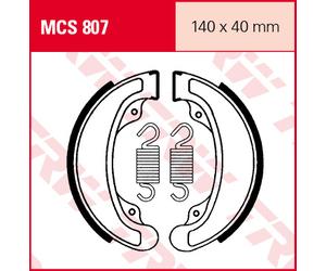 TRW Lucas MCS807 brake shoes