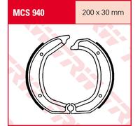 Trw Bmw R 100 78 Rear Brake Shoe Black