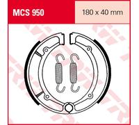 TRW Lucas MCS950 brake shoes