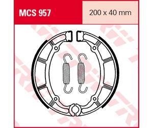 TRW Lucas MCS957 brake shoes