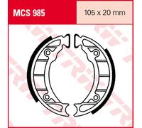 TRW Lucas MCS985 brake shoes