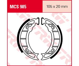 TRW Lucas MCS985 brake shoes