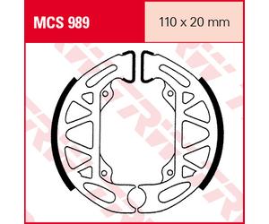 TRW Lucas MCS989 brake shoes