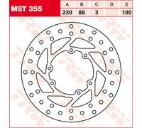 TRW Lucas Brake Discs MST355, FIXED