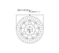 TRW MSW227 Brake disc