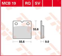 TRW Lucas Racing rubber MCB19RQ