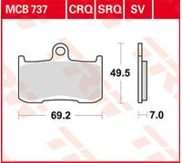 TRW Lucas Racing rubber MCB737CRQ