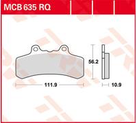 TRW Lucas Racing surface MCB635RQ