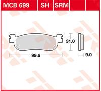 TRW Lucas Sintered lining MCB699SH