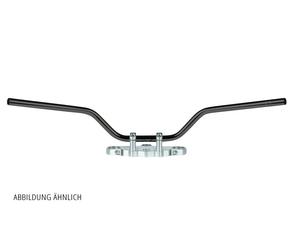 TRW Lucas Steel handlebar 22 mm Classic high, chrome, silver