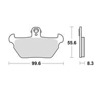 Trw Mcb 621 Sintered Brake Pads