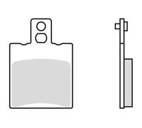 Trw Mcb 708 Ec Organic Brake Pads