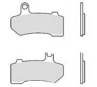 Trw Mcb 781 Organic Brake Pads Clear