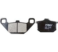 Trw Allround Organic Standard Kawasaki El 250 Eliminator 88 Front Brake Pads Black