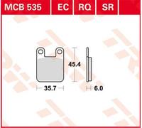 TRW MCB535 Brake pad set